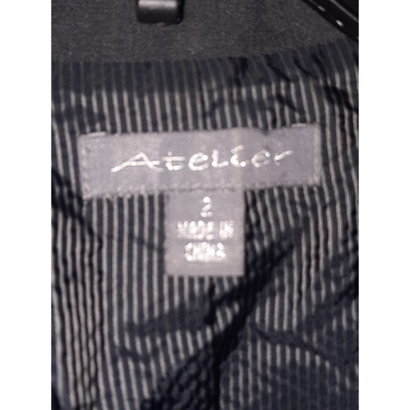 Atelier Women’s Gray 2-Piece Pant Suit – Blazer & Trousers – Size 2 - Picture 5 of 13